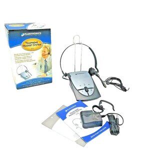 Plantronics  S12 Convertible Headset Hands Free Noise Cancelling Microphone